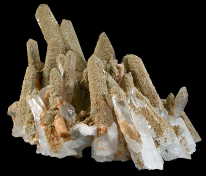 Quartz with Dolomite from Krushov Dol Mine, Madan District, Rhodope Mountains, Bulgaria