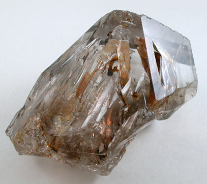 Quartz var. Smoky with moveable bubble inclusion from Crystal Hill, Glenwood, Pike County, Arkansas