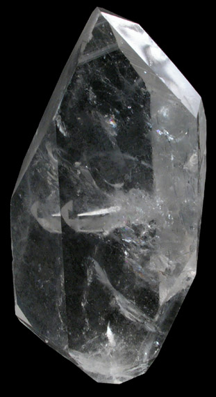 Quartz (distorted crystal) from Mount Ida, Ouachita Mountains, Montgomery County, Arkansas