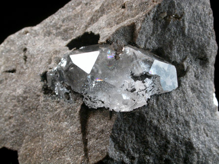 Quartz var. Herkimer Diamond from Ace of Diamonds Mine, Middleville, Herkimer County, New York