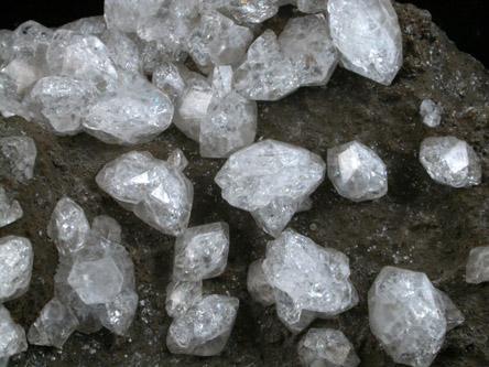 Chabazite-Ca var. Phacolite-twins from Collingwood, Victoria, Australia