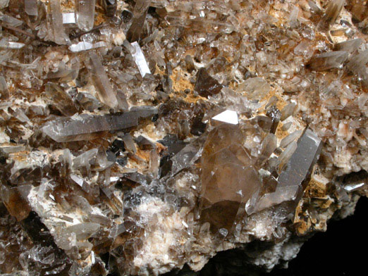 Quartz var. Smoky from Moat Mountain, Hale's Location, Carroll County, New Hampshire