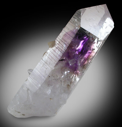 Quartz var. Amethyst from Tafelkop, Goboboseb Mountains, 27 km west of Brandberg Mountain, Erongo region, Namibia