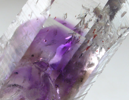 Quartz var. Amethyst from Tafelkop, Goboboseb Mountains, 27 km west of Brandberg Mountain, Erongo region, Namibia