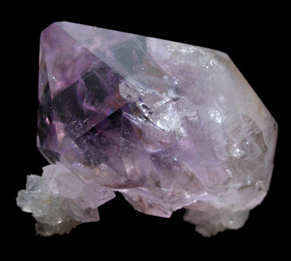 Quartz var. Amethyst from Jackson's Crossroads, Wilkes County, Georgia