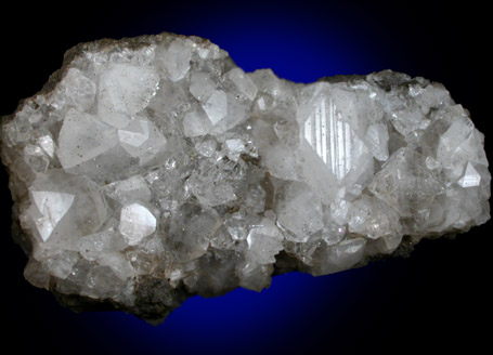 Apophyllite with Pyrite from French Creek Iron Mines, St. Peters, Chester County, Pennsylvania