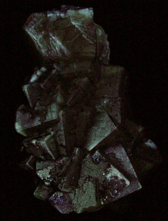 Fluorite from Denton Mine, Harris Creek District, Hardin County, Illinois