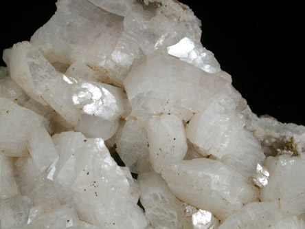 Heulandite-Ca from Prospect Park Quarry, Prospect Park, Passaic County, New Jersey