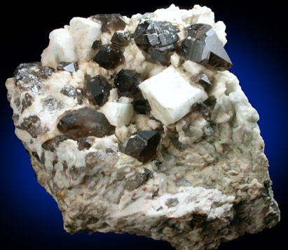 Microcline and Smoky Quartz from Moat Mountain, Hale's Location, Carroll County, New Hampshire