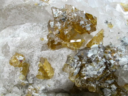 Sphalerite, Calcite, Talc from ZCA Hyatt Mine, Talcville, St. Lawrence County, New York