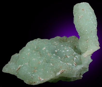 Prehnite pseudomorph after Anhydrite from Prospect Park Quarry, Prospect Park, Passaic County, New Jersey