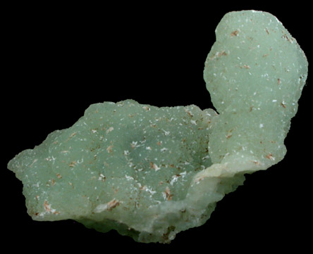 Prehnite pseudomorph after Anhydrite from Prospect Park Quarry, Prospect Park, Passaic County, New Jersey