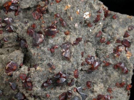 Sphalerite var. Ruby Jack from Vanderpool Mine, Ottawa County, Oklahoma