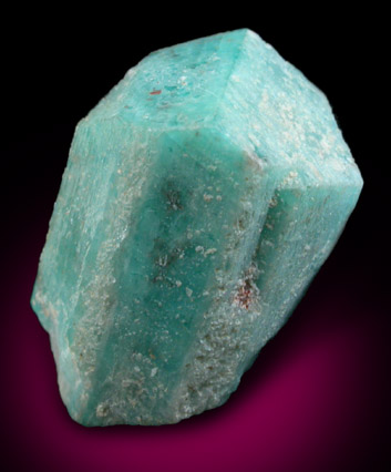 Microcline var. Amazonite from Crystal Peak area, 6.5 km northeast of Lake George, Park-Teller Counties, Colorado