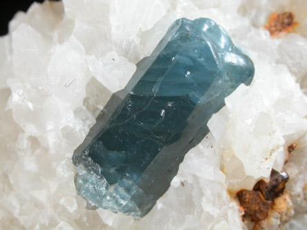 Fluorapatite in Calcite from Parham, Ontario, Canada