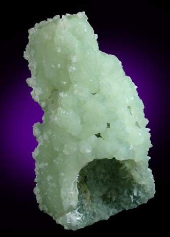 Prehnite pseudomorph after Anhydrite from Upper New Street Quarry, Paterson, Passaic County, New Jersey