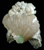 Stilbite, Prehnite, Calcite from Upper New Street Quarry, Paterson, Passaic County, New Jersey