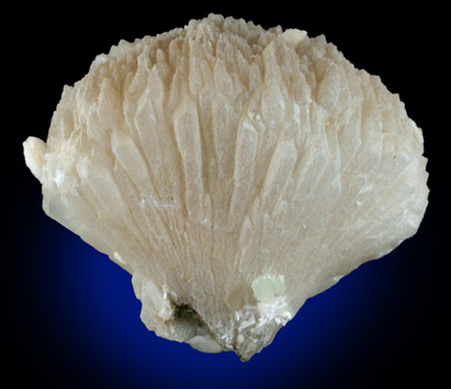 Stilbite and Calcite from Upper New Street Quarry, Paterson, Passaic County, New Jersey