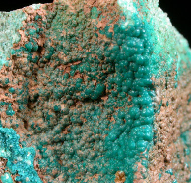 Pseudomalachite and Psilomelane from Schuyler Copper Mine, North Arlington, Bergen County, New Jersey