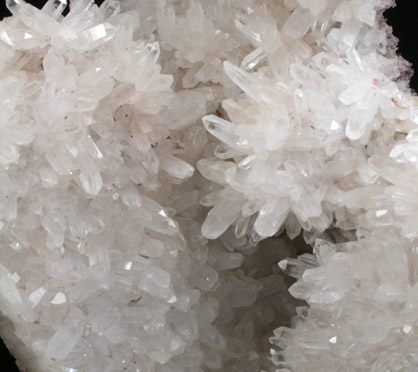 Quartz epimorphs of Anhydrite from Silver Point Mine, Ouray County, Colorado