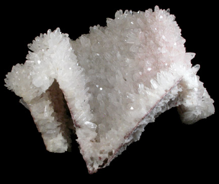 Quartz epimorphs of Anhydrite from Silver Point Mine, Ouray County, Colorado