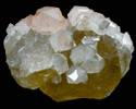 Fluorite with Quartz from El Hamman, Morocco