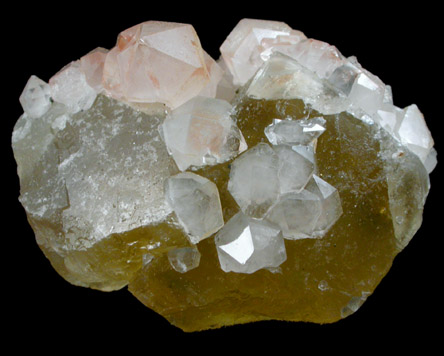 Fluorite with Quartz from El Hamman, Morocco