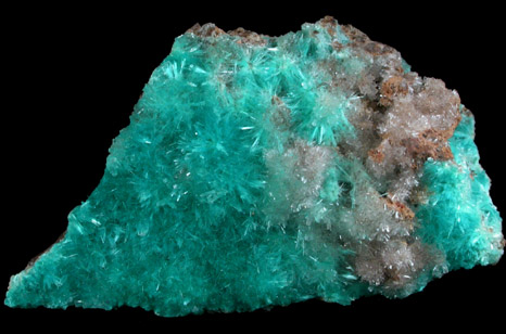 Aurichalcite with Hemimorphite from 79 Mine, Banner District, near Hayden, Gila County, Arizona