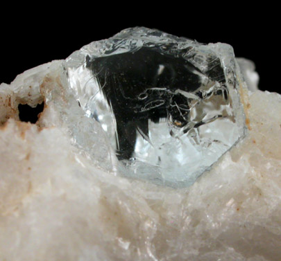 Beryl var. Goshenite on Albite from Skardu, Baltistan, Gilgit-Baltistan, Pakistan