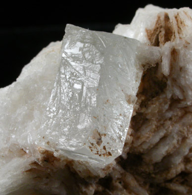 Beryl var. Goshenite on Albite from Skardu, Baltistan, Gilgit-Baltistan, Pakistan