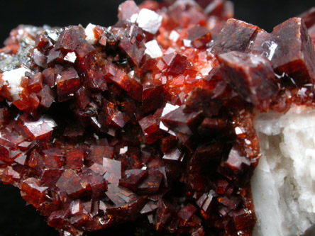 Rhodochrosite from Mont Saint-Hilaire, Qubec, Canada