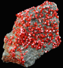 Vanadinite from Apache Mine (Vanadium Shaft), 8 km north of Globe, Gila County, Arizona