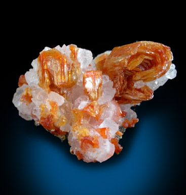 Vanadinite from Grey Horse Mine, Dripping Springs Mountains, Pinal County, Arizona