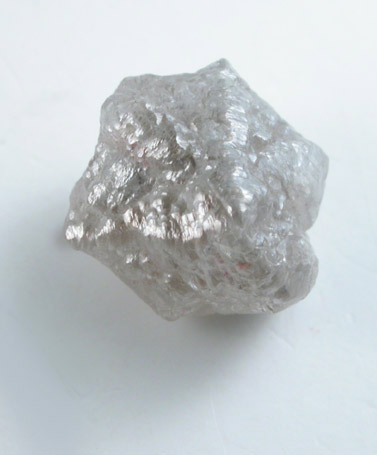 Diamond (1.87 carat twinned crystals) from Northern Cape Province, South Africa