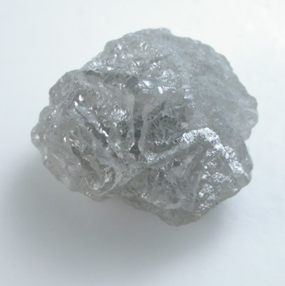 Diamond (4.33 carat crystal cluster) from Northern Cape Province, South Africa