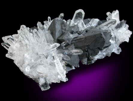 Tetrahedrite and Quartz from Black Pine Mine, Flint Creek Valley, Granite County, Montana