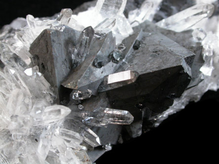 Tetrahedrite and Quartz from Black Pine Mine, Flint Creek Valley, Granite County, Montana