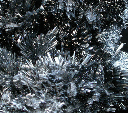 Stibnite from Baia Sprie (Felsbnya), Maramures, Romania