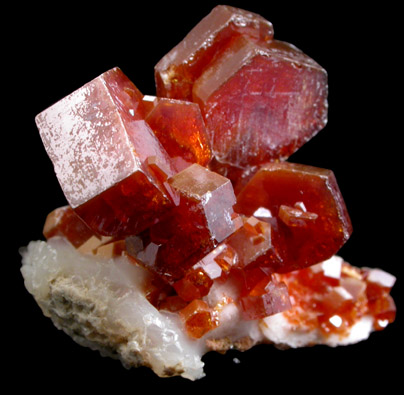 Vanadinite from Mibladen, Haute Moulouya Basin, Zeida-Aouli-Mibladen belt, Midelt Province, Morocco