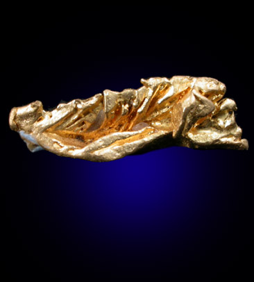 Gold from Zapata District, Santa Elena de Vairen, Bolivar, Venezuela
