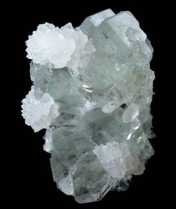 Fluorite, Calcite, Sphalerite from Naica District, Saucillo, Chihuahua, Mexico