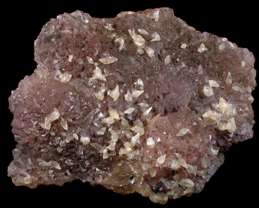 Fluorite, Calcite, Pyrite from Cave-in-Rock District, Hardin County, Illinois