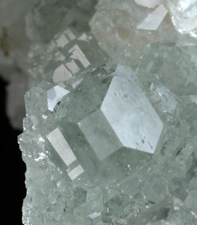 Fluorite with Calcite from Huanzala Mine, Huallanca District, Huanuco Department, Peru