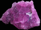 Fluorite on Quartz from Mina Navidad, 19 km northwest of Abasolo, Durango, Mexico