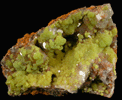 Mimetite and Calcite from Mina Ojuela, Mapimi, Durango, Mexico