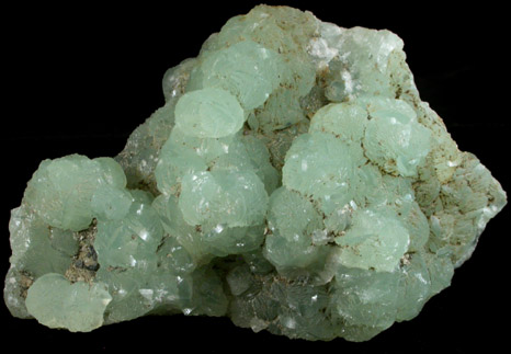 Prehnite from Prospect Park Quarry, Prospect Park, Passaic County, New Jersey