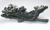 Vivianite from Huanuni District, Dalence Province, Oruro Department, Bolivia