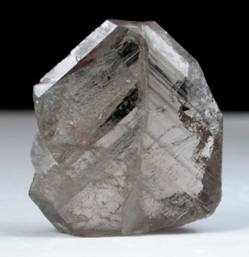 Quartz var. Smoky Japan Law-twinned from Mina Tiro Estrella, El Capitan Mountains, Lincoln County, New Mexico