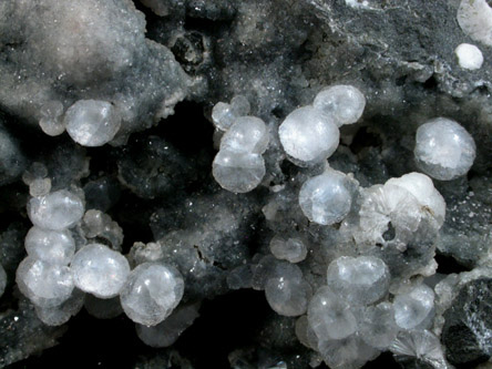 Stellerite on Datolite from Braen's Quarry, Haledon, Passaic County, New Jersey