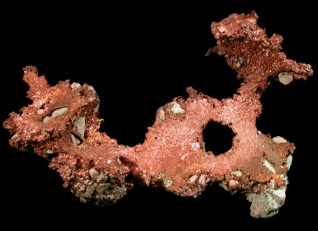 Copper from Keweenaw Peninsula Copper District, Michigan